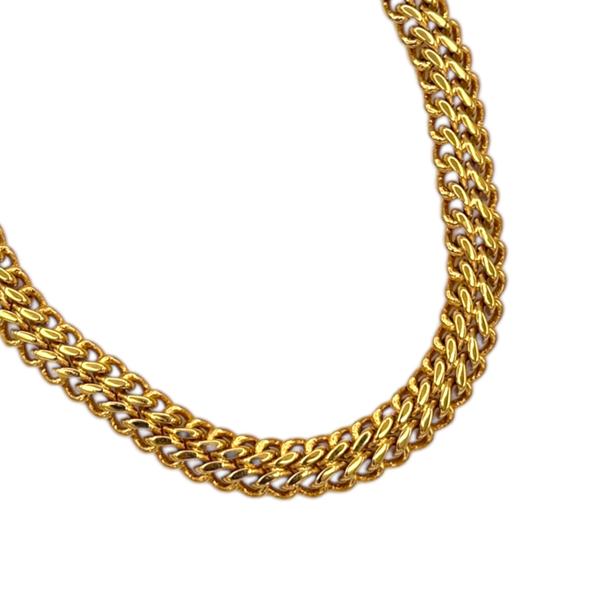 Necklaces & PendantsVintage Monet 1980s Gold Double Curb Cuban Chain Necklace