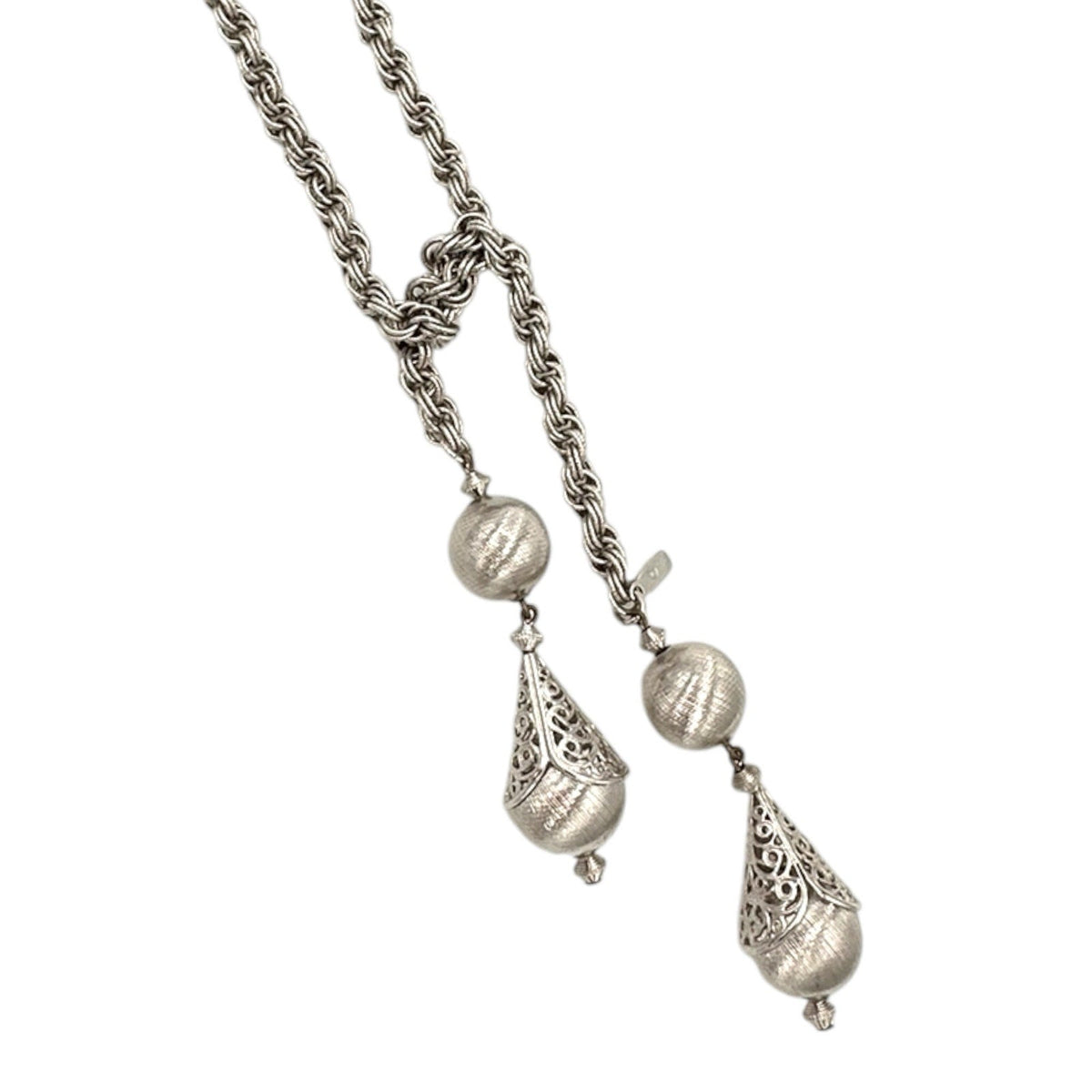 Necklaces & PendantsVintage Monet Bolero 1960s Signed Lariat Layering Necklace