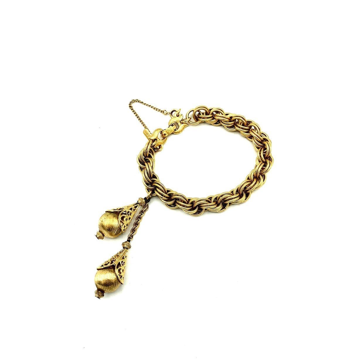 【VINTAGE HOLLYWOOD】Twist Chain Bracelet★送料・関税込 VINTAGE HOLLYWOOD】Twist Chain Bracelet☆送料・関税込