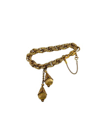 Vintage Monet Gold Chain Slide Stacking Bracelet Bracelets 24 Wishes Vintage Jewelry