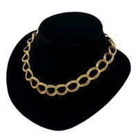 Necklaces & PendantsVintage Monet Gold Double Link Curb Chain Necklace