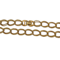 Necklaces & PendantsVintage Monet Gold Double Link Curb Chain Necklace