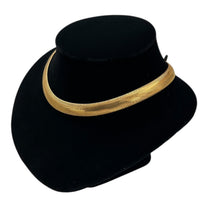 Necklaces & PendantsVintage Monet Gold Flat Snake Chain Adjustable Necklace