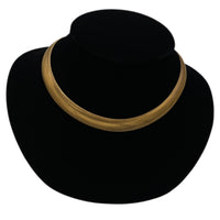 Necklaces & PendantsVintage Monet Gold Flat Snake Chain Adjustable Necklace