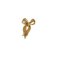 Brooches & PinsVintage Monet Gold Plated Rope Bow Brooch