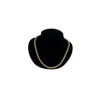 Necklaces & PendantsVintage Monet Two - Tone Metal Rope Long Chain Necklace