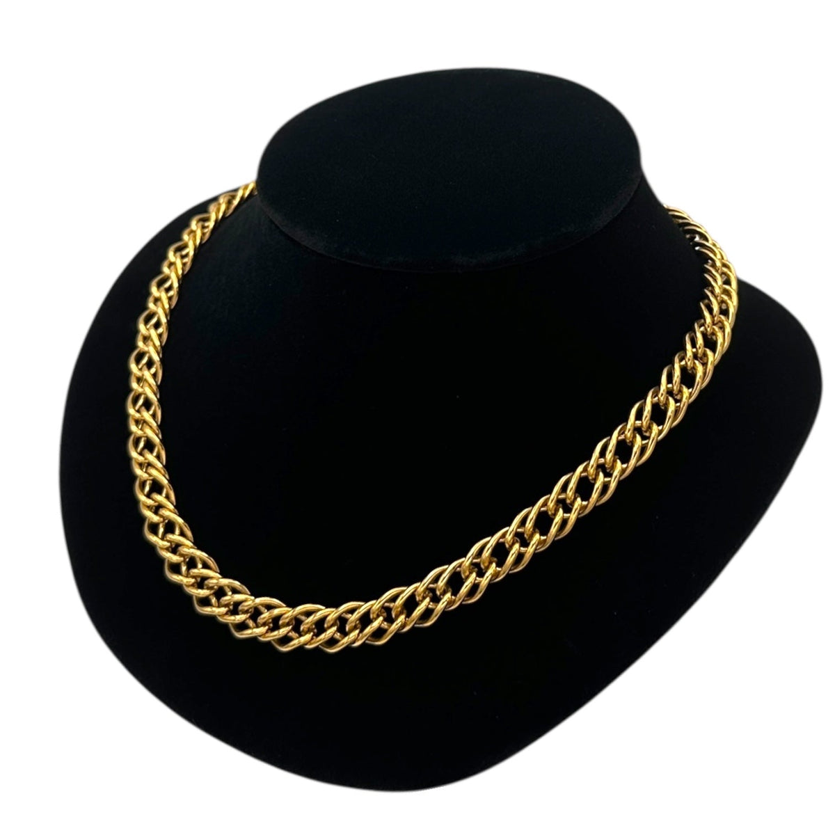 Necklaces & PendantsVintage Napier Gold Double Curb Chain Necklace