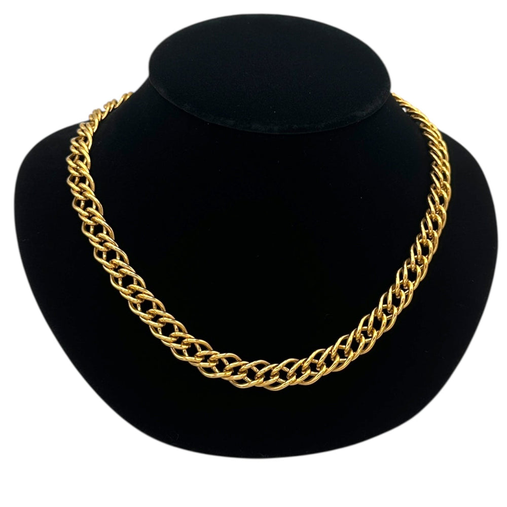 Necklaces & PendantsVintage Napier Gold Double Curb Chain Necklace