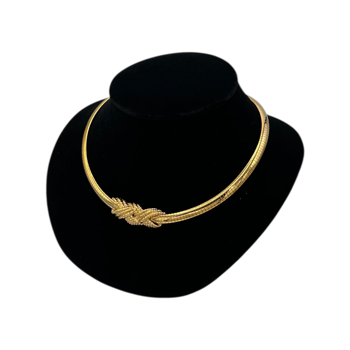 Necklaces & PendantsVintage Napier Gold Omega Chain with Slide Pendant