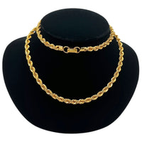Necklaces & PendantsVintage Napier Long Gold Rope Chain Necklace