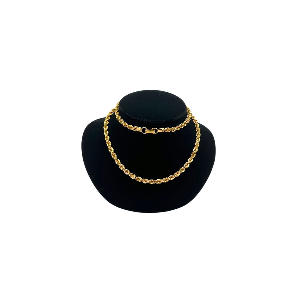 Necklaces & PendantsVintage Napier Long Gold Rope Chain Necklace