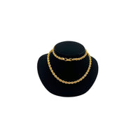 Necklaces & PendantsVintage Napier Long Gold Rope Chain Necklace