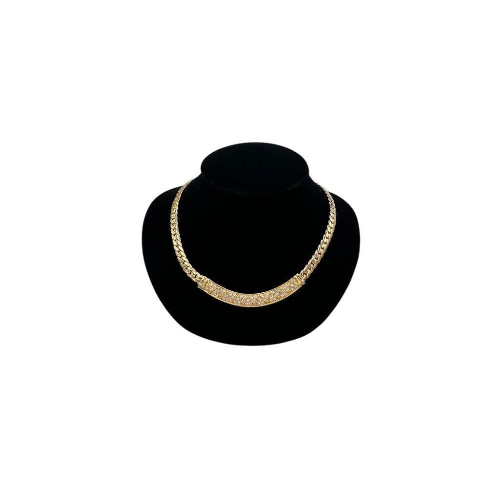 Necklaces & PendantsVintage Park Lane Gold Pavé Pendant Chain Necklace