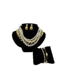 Vintage Pearls & Gold Chain Vintage Jewelry Curated Collection - 24 Wishes Vintage Jewelry