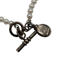 Necklaces & PendantsVintage Ralph Lauren Faux Pearl Necklace with Sterling Silver Toggle and Charm