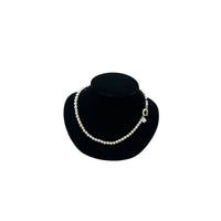 Necklaces & PendantsVintage Ralph Lauren Silver Plated Graduated Bead Necklace with Toggle Closure