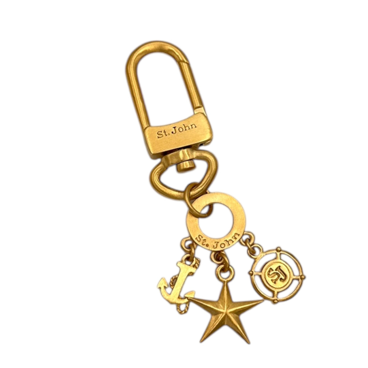 AccessoriesVintage St. John Gold Plated Nautical Keychain Charm