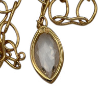 Necklaces & PendantsVintage Swarovski Gold Plated Crystal Charm Necklace