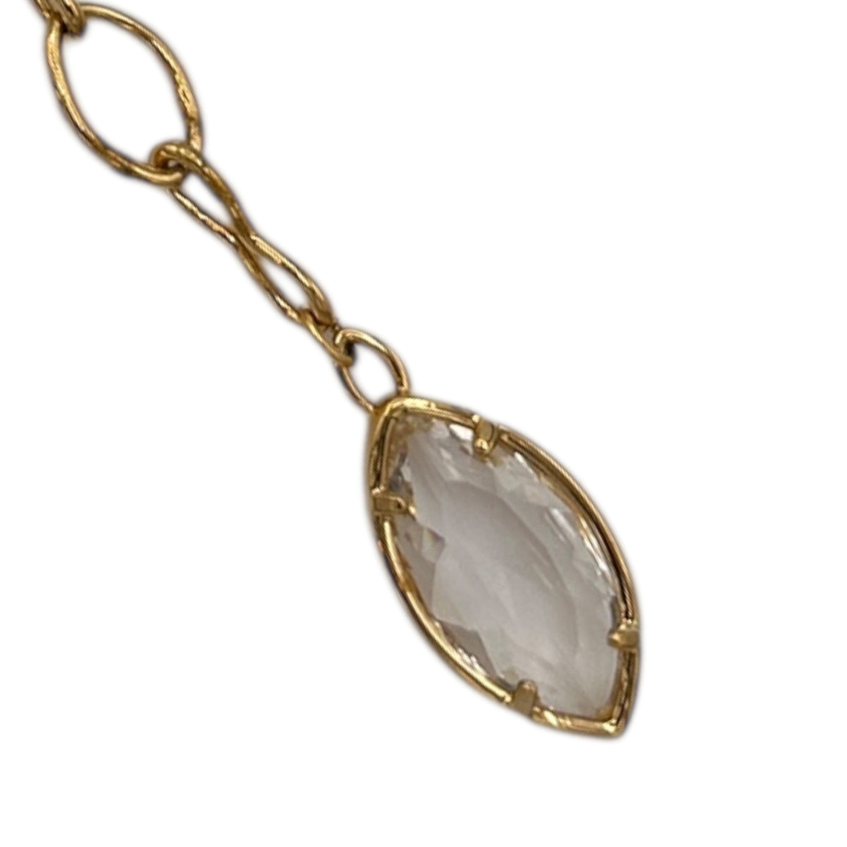 Necklaces & PendantsVintage Swarovski Gold Plated Crystal Charm Necklace