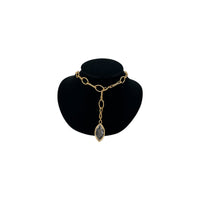 Necklaces & PendantsVintage Swarovski Gold Plated Crystal Charm Necklace