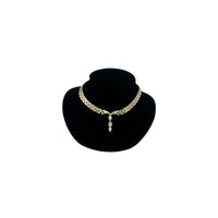 Necklaces & PendantsVintage TARA Clear Rhinestone Tulip Drop Pendant Necklace