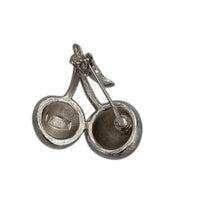 Brooches & PinsVintage Trifari Silver Plated Double Cherry Scatter Pin