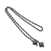 Necklaces & PendantsWhiting & Davis 1970s Silver Lariat Cable Chain Necklace