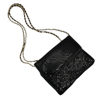 Whiting & Davis Black Mesh Shoulder Bag with Chain Strap Vintage Handbag Accessories 24 Wishes Vintage Jewelry