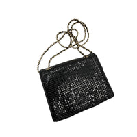 Whiting & Davis Black Mesh Shoulder Bag with Chain Strap Vintage Handbag Accessories 24 Wishes Vintage Jewelry