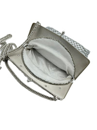 Art Deco Matt Silver Mesh Whiting & Davis Vintage Handbag - 24 Wishes Vintage Jewelry