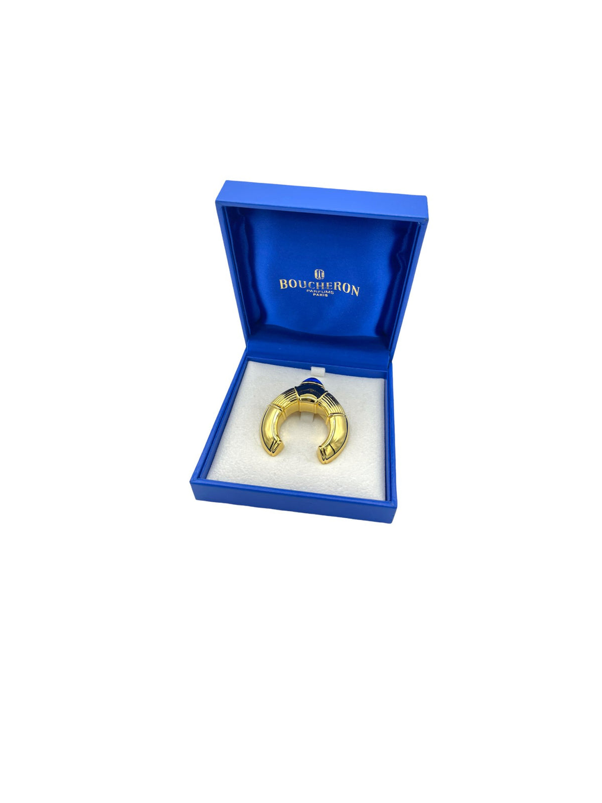 Boucheron Parfums Paris Gold Purfume Bottle Vintage Brooch - 24 Wishes Vintage Jewelry