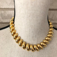 Classic Gold Vintage Napier Chunky Layering Necklace - 24 Wishes Vintage Jewelry
