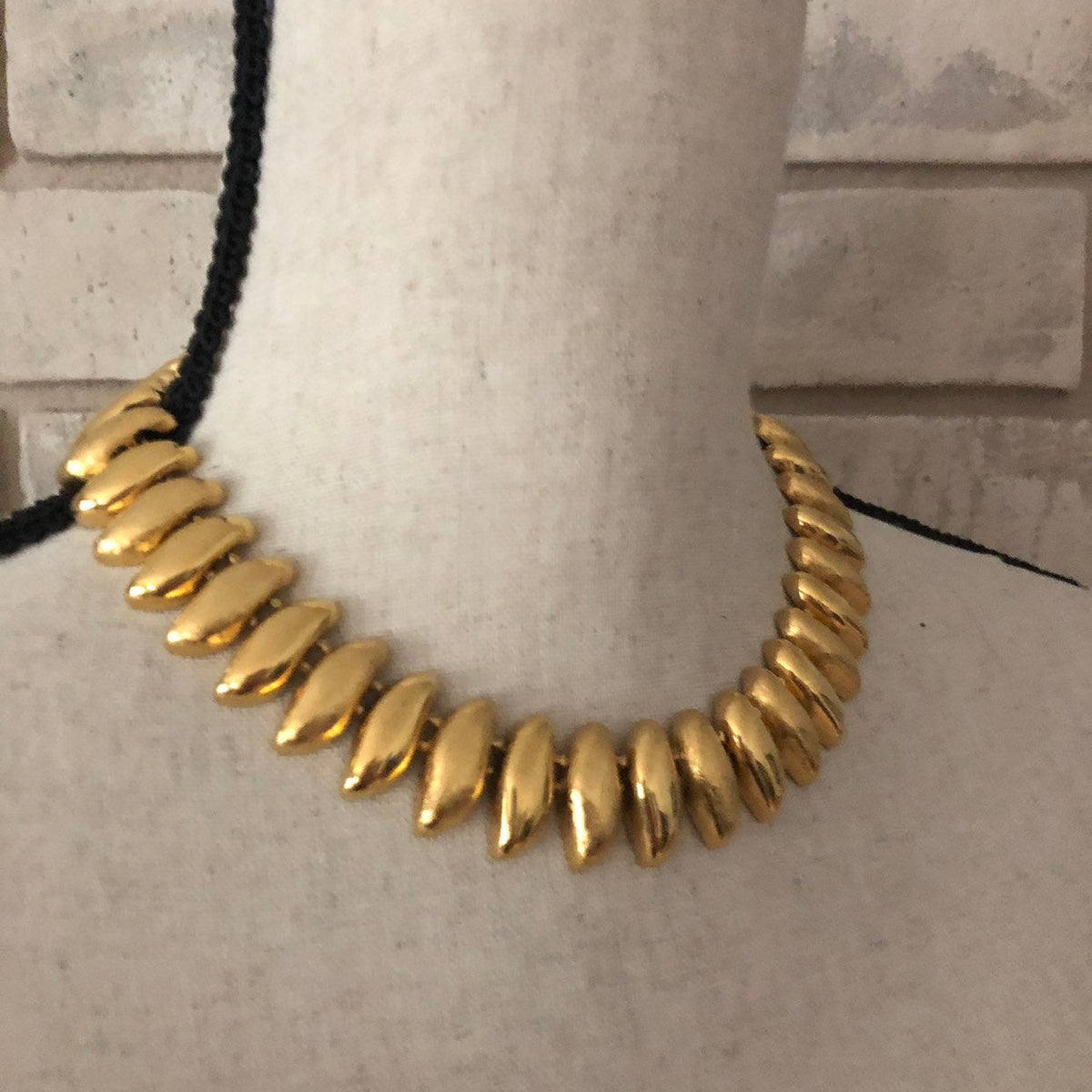 Classic Gold Vintage Napier Chunky Layering Necklace - 24 Wishes Vintage Jewelry