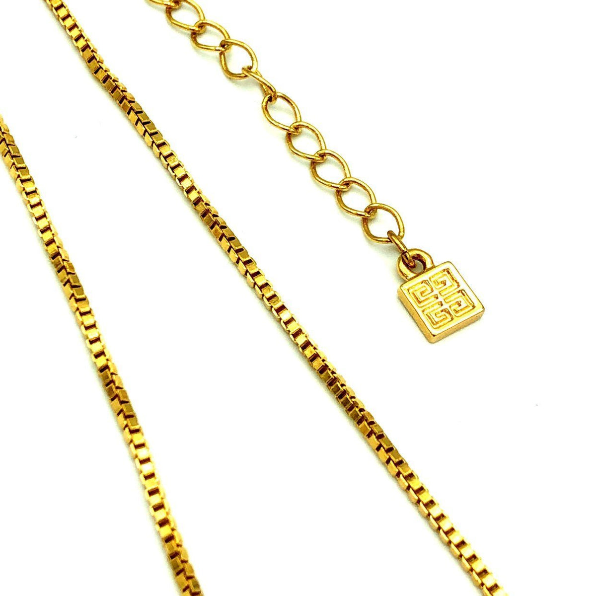 Givenchy Gold Triangle Mesh Bib Vintage Pendant Necklaces & Pendants 24 Wishes Vintage Jewelry