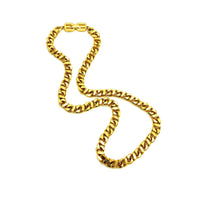 Givenchy Heavy Long Curb Chain Vintage Necklace - 24 Wishes Vintage Jewelry