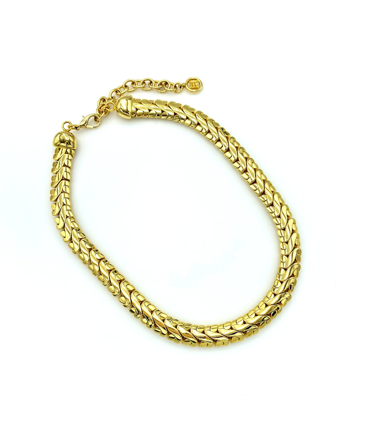 Givenchy Thick Chain Vintage Necklace - 24 Wishes Vintage Jewelry