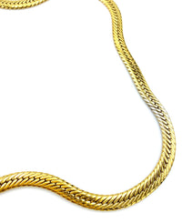 Gold Classic Givenchy Long Curb Chain Necklace - 24 Wishes Vintage Jewelry