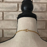 Gold Park Lane Large Bow Pendant - 24 Wishes Vintage Jewelry