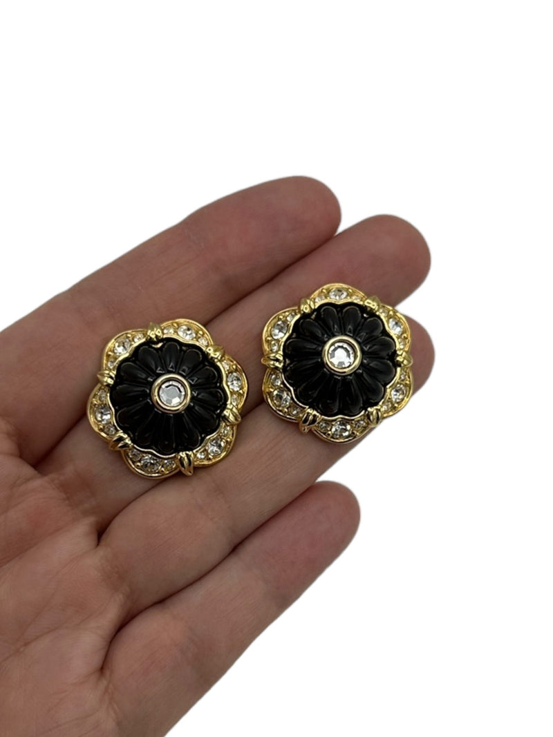 Joan Rivers Vintage Jewelry Interchangeable Resin Pierced Earrings - 24 Wishes Vintage Jewelry