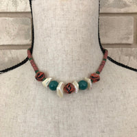 Kenneth Jay Lane Puka Shell Boho Vintage Necklace - 24 Wishes Vintage Jewelry