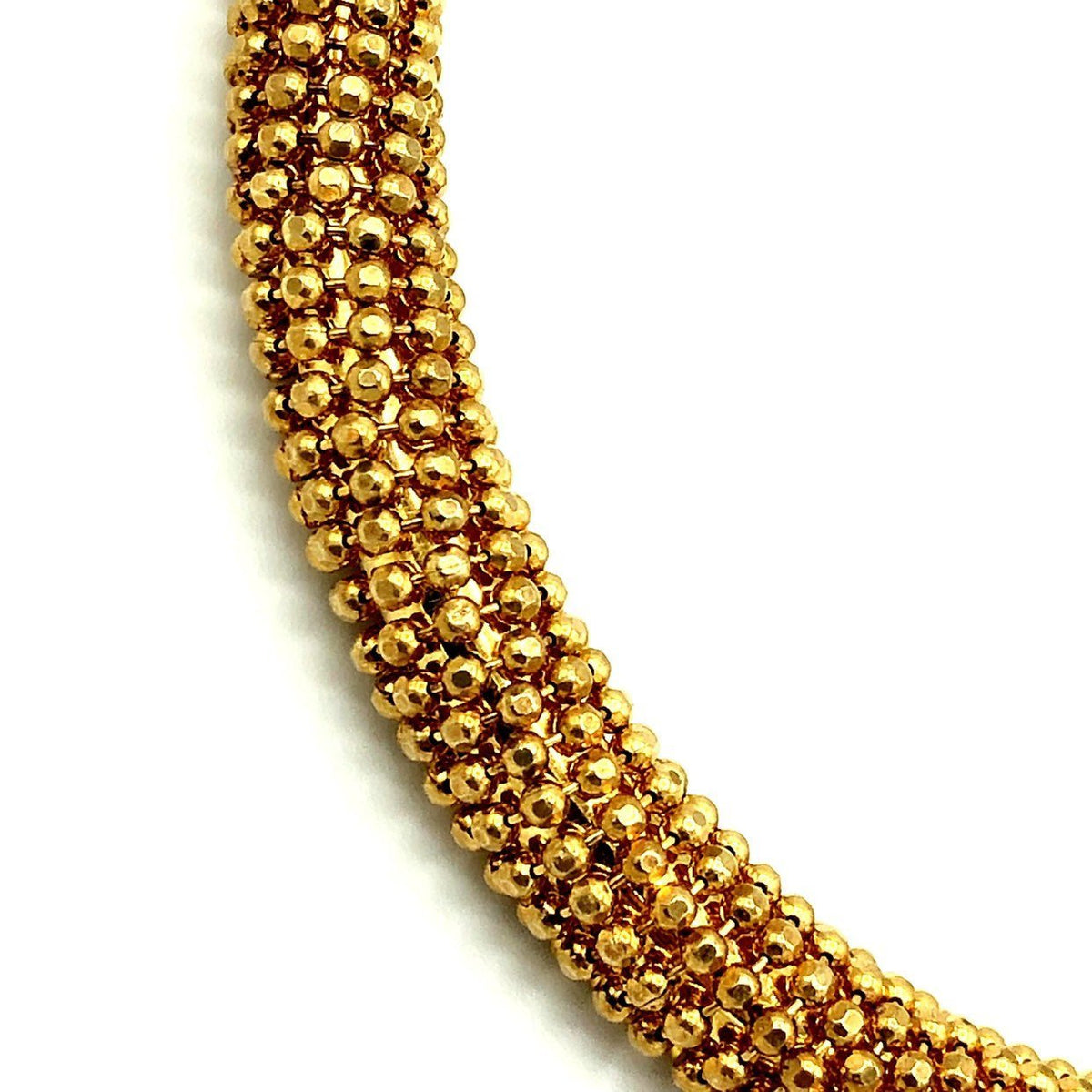 Milor Sterling Gold Washed Hinged Vintage Bangle Bracelet - 24 Wishes Vintage Jewelry