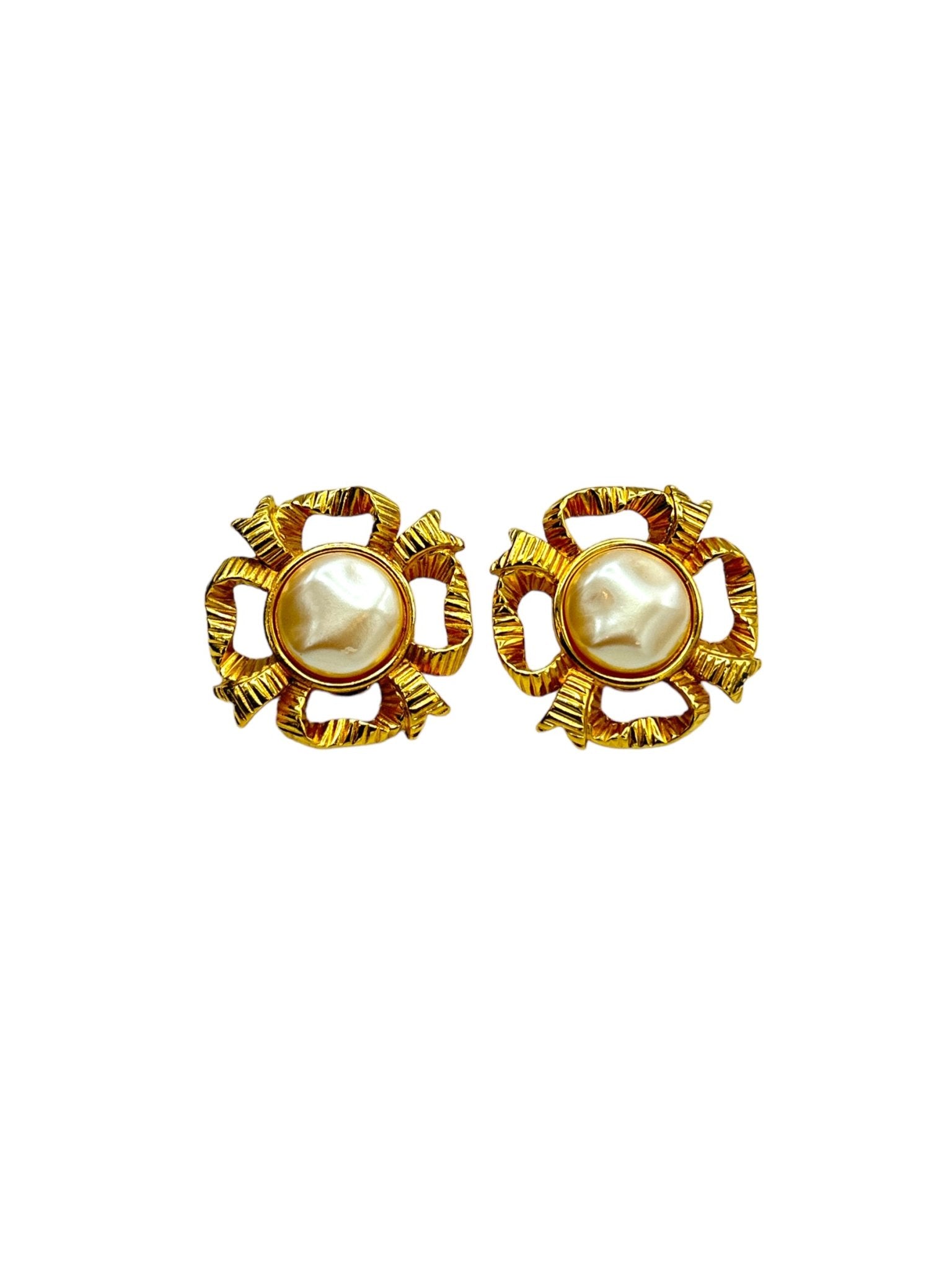 Monet Pearl Fashion Earrings for sale | eBay