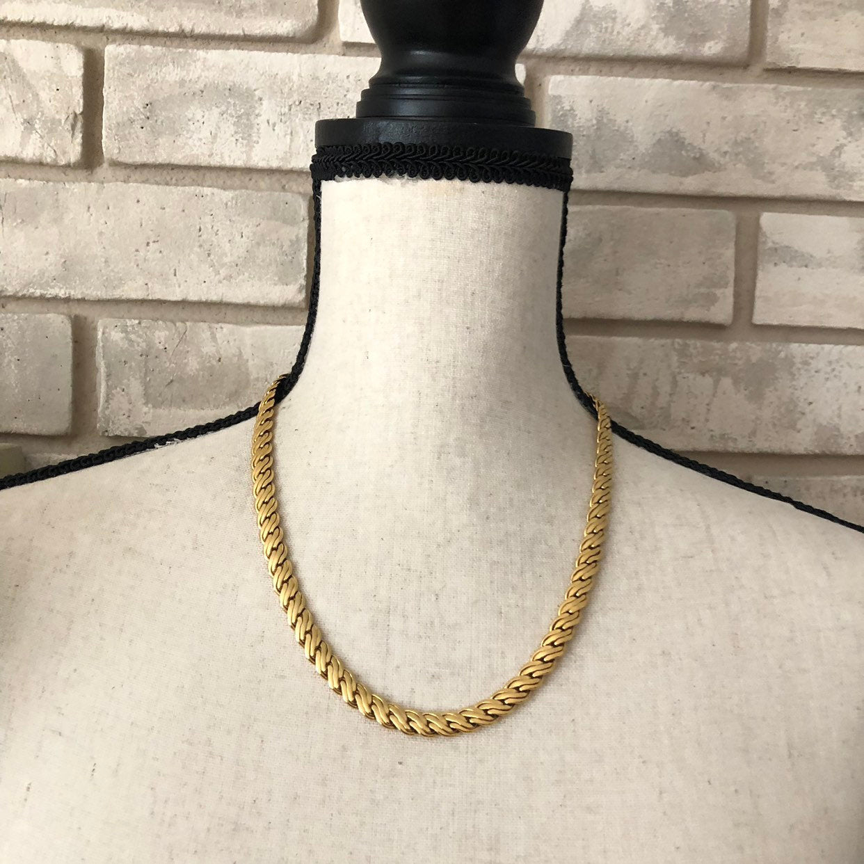 Napier deals gold necklace