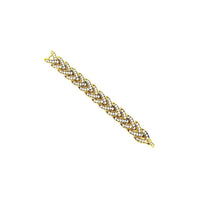 Nolan Miller Gold Classic Rhinestone Bracelet - 24 Wishes Vintage Jewelry