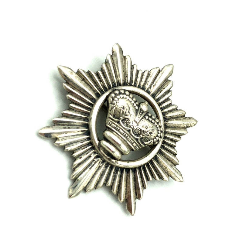 Silver Vintage Danecraft Crown Pin Brooch Pendant - 24 Wishes Vintage Jewelry