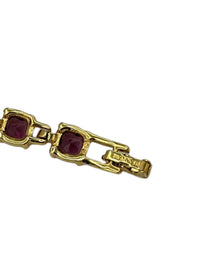 Swarovski Vintage Jewelry Amethyst Purple Crystal Tennis Bracelet - 24 Wishes Vintage Jewelry