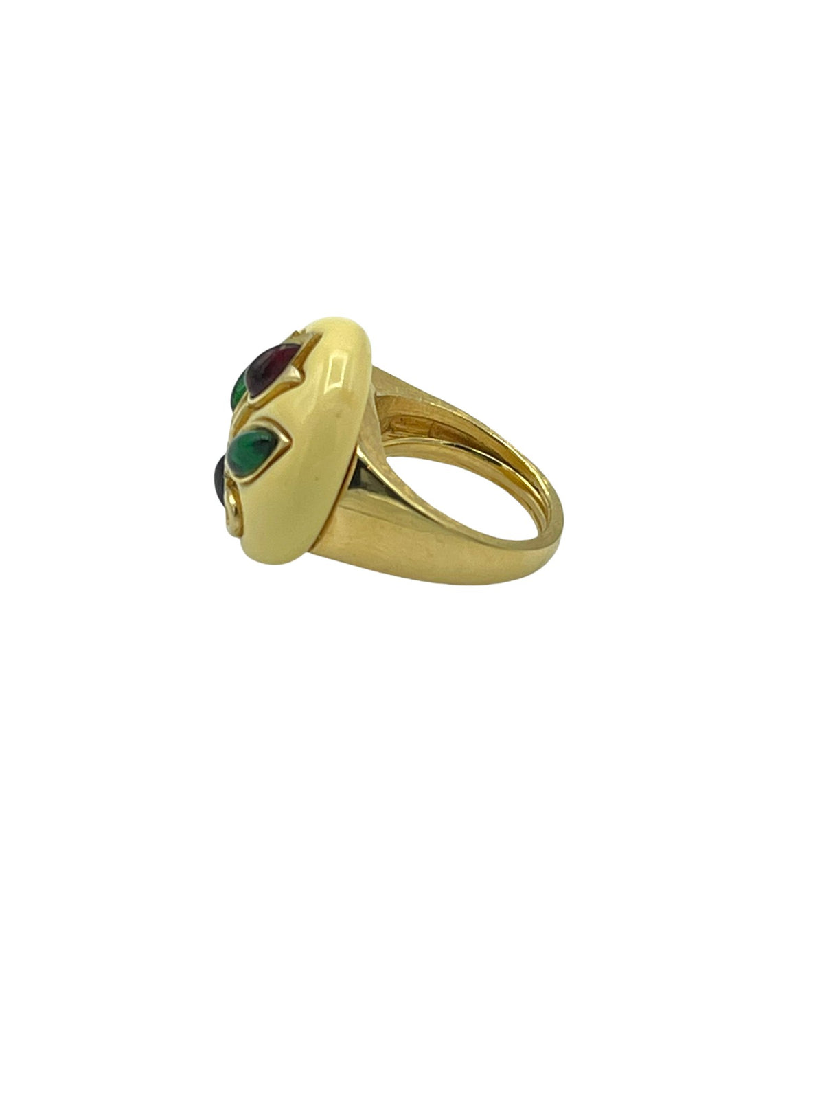 Trifari Persian Garden Cocktail Ring - 24 Wishes Vintage Jewelry