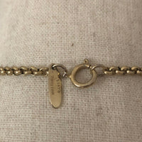 Vintage Gold Whiting & Davis Filigree Tassel Pendant - 24 Wishes Vintage Jewelry